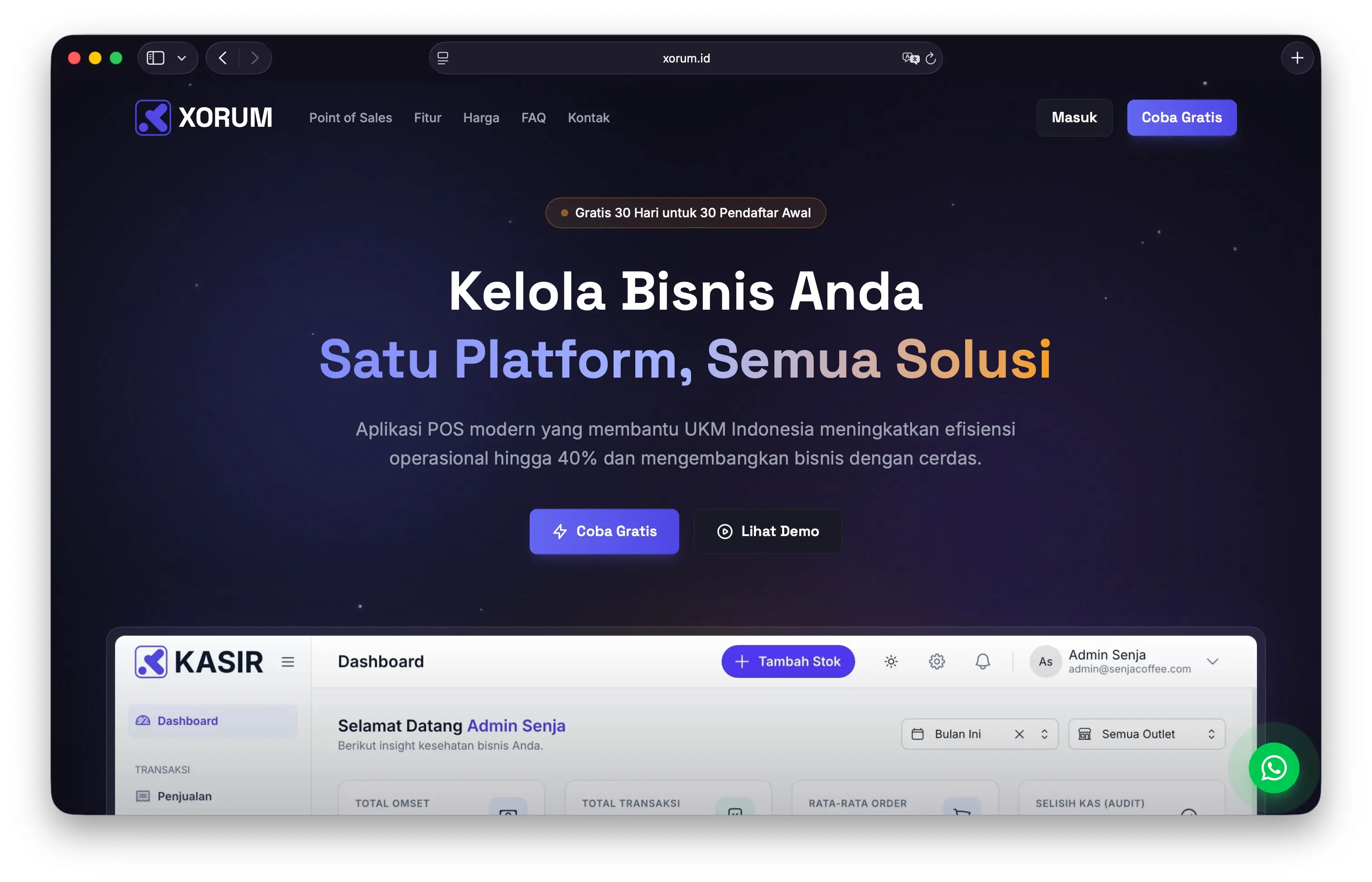 Point Of Sales Marketing Website